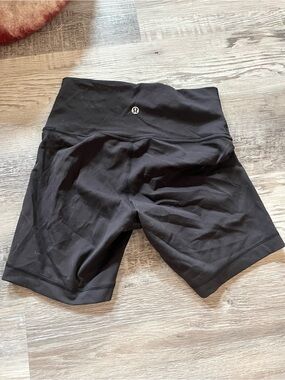 lululemon athletica Black High-Waist Bike Shorts
